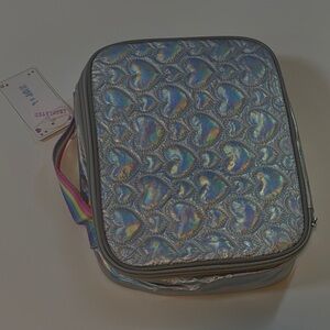 Piper & Jax' Iridescent Quilted Heart Lunch Tote
